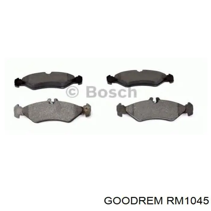 Задні гальмівні колодки Goodrem RM1045 ціна, від 12.93 USD