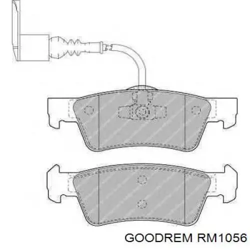 Задні дискові колодки Goodrem RM1056