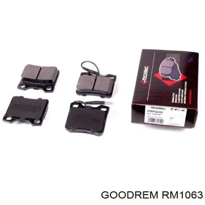 Задні гальмівні колодки RM1063 Goodrem