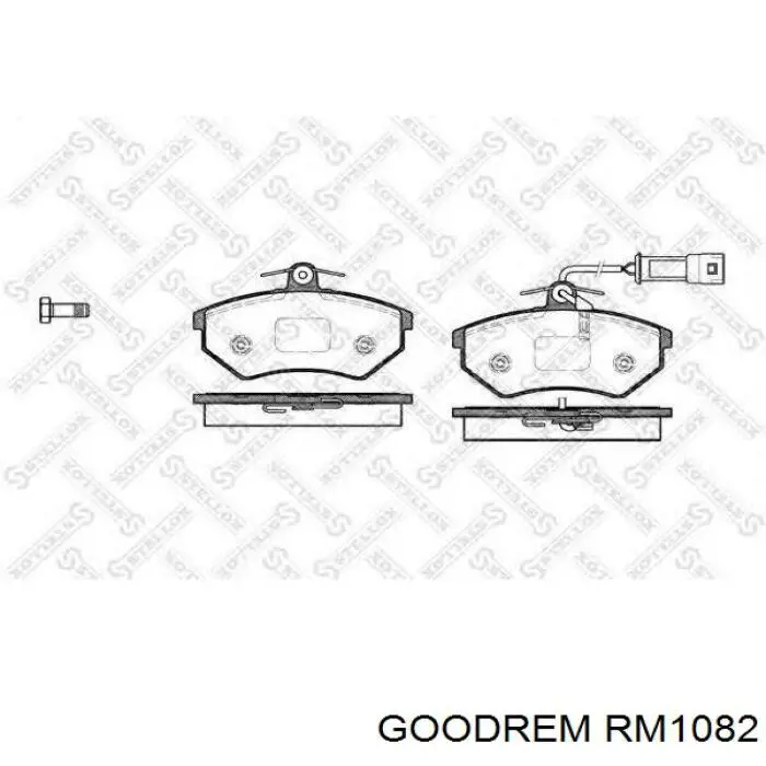 Передні тормозні колодки RM1082 Goodrem
