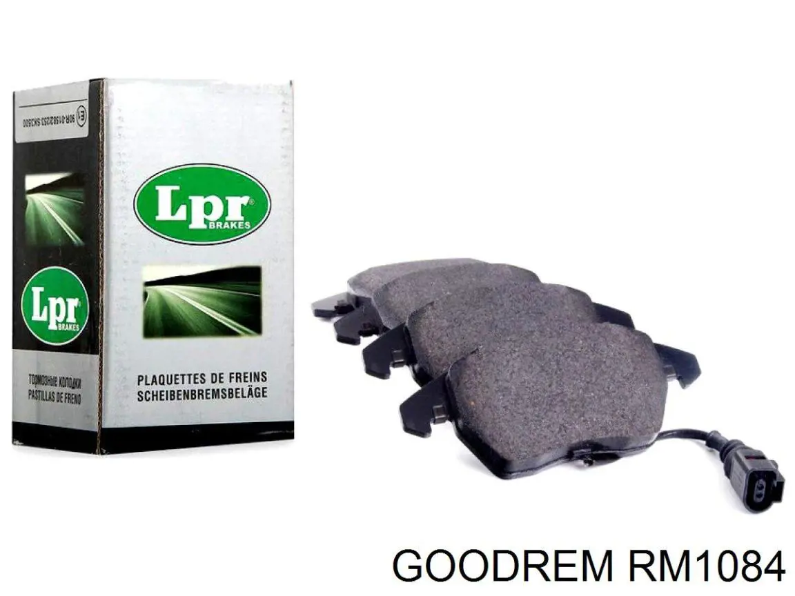 RM1084 Goodrem Передні гальмівні колодки