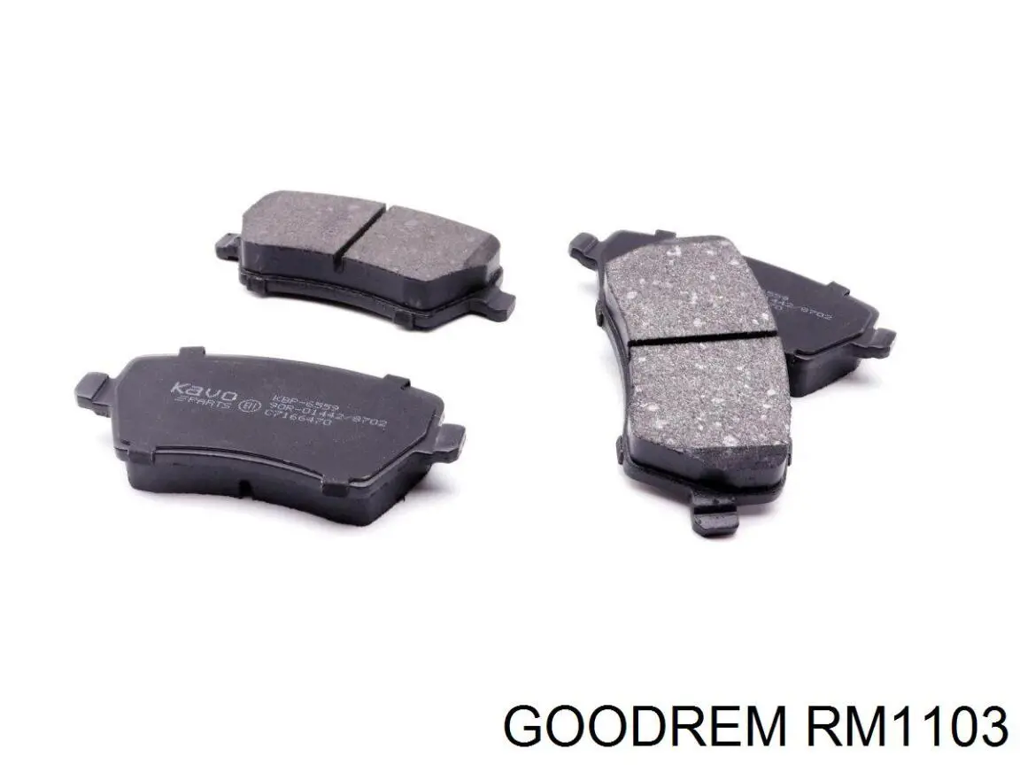 Передні тормозні колодки RM1103 Goodrem