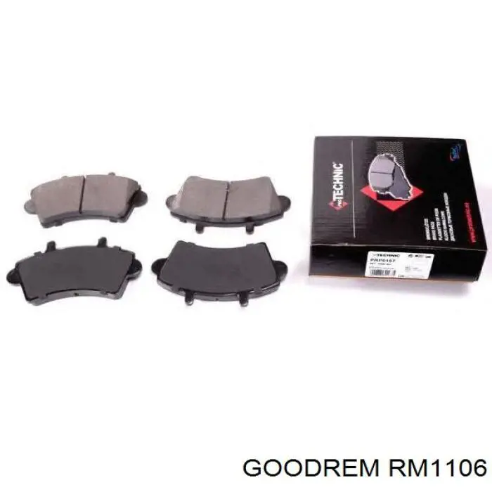 Передні тормозні колодки RM1106 Goodrem