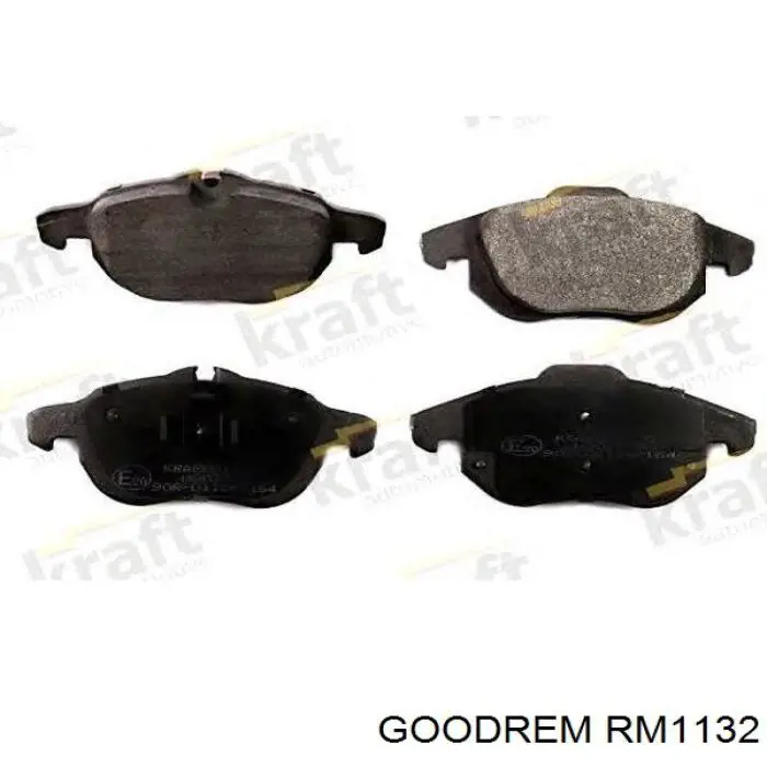 Гальмівні колодки Goodrem RM1132 ціна, від 17.05 USD