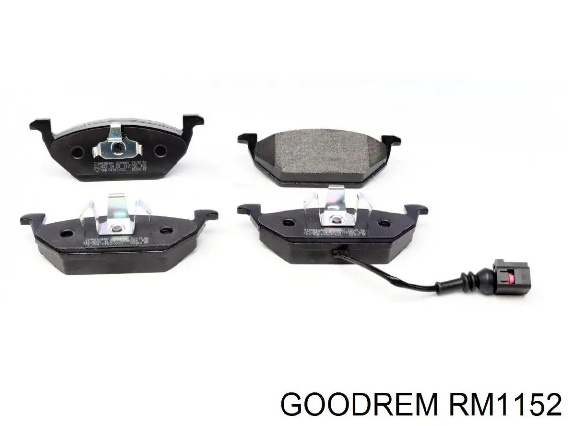 Купити RM1152 Goodrem Колодки гальмівні передні, дискові