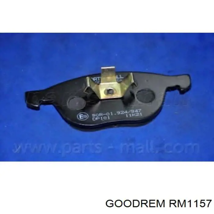 RM1157 Goodrem Передні гальмівні колодки