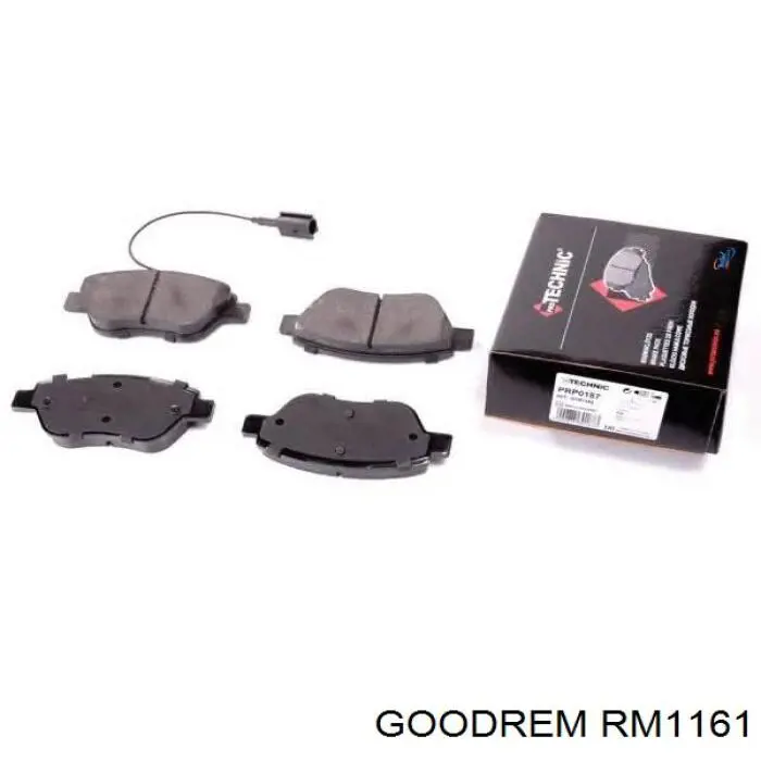 Передні тормозні колодки RM1161 Goodrem