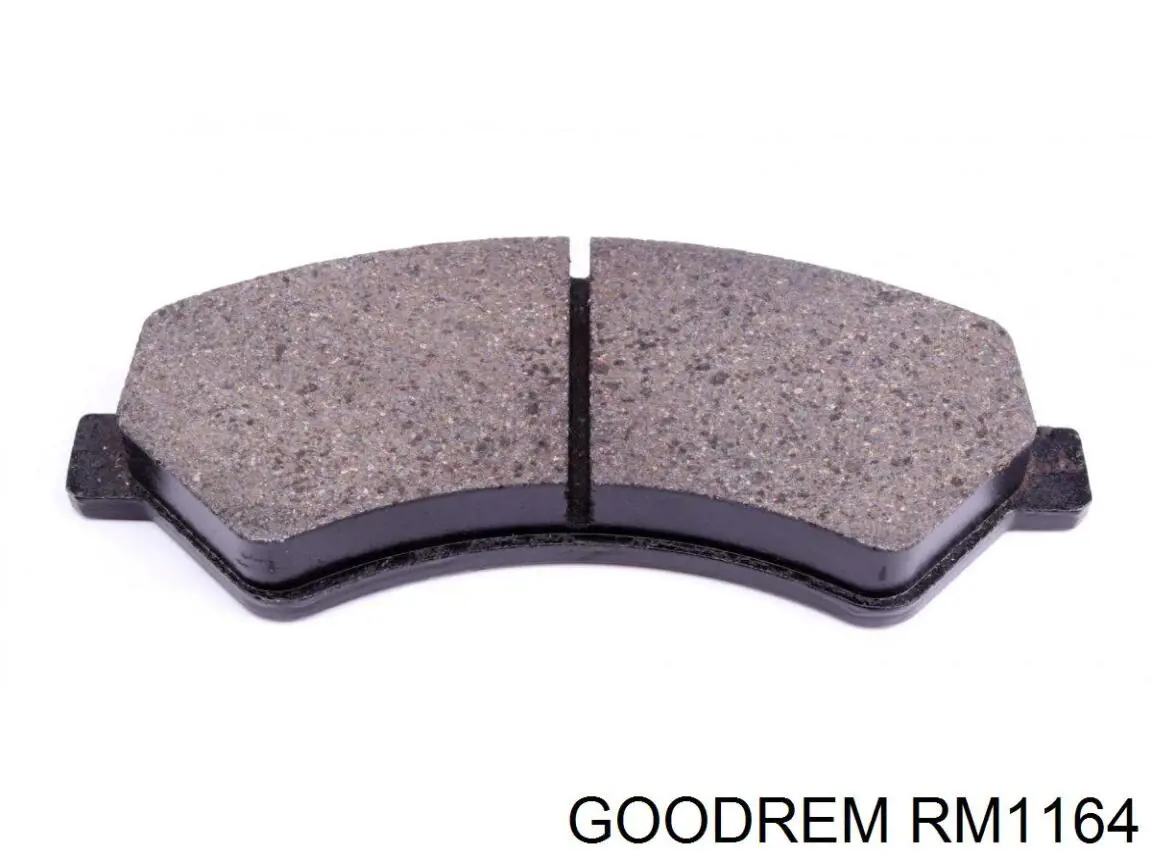RM1164 Goodrem Передні гальмівні колодки