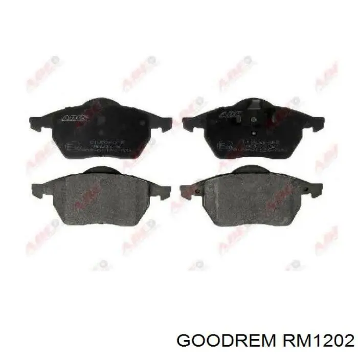 Передні тормозні колодки RM1202 Goodrem