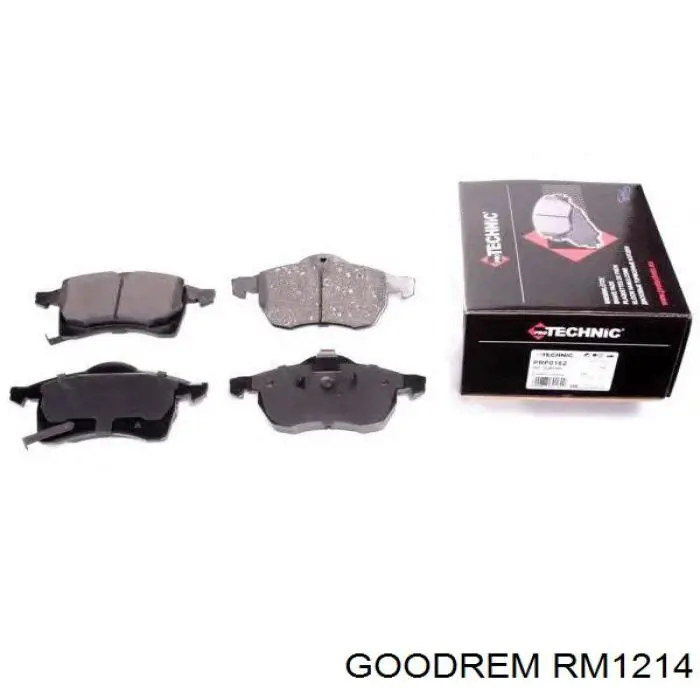 Гальмівні колодки Goodrem RM1214 ціна, від 17.96 USD