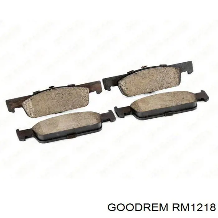RM1218 Goodrem Передні гальмівні колодки