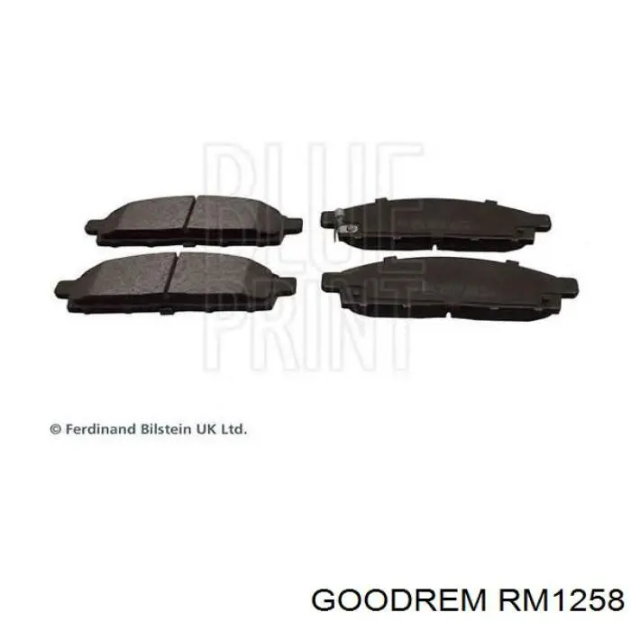 Гальмівні колодки Goodrem RM1258 ціна, від 15.82 USD