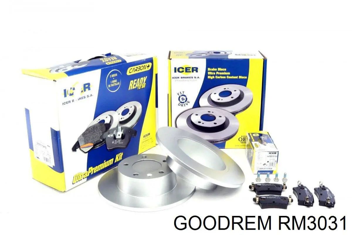 Купити RM3031 Goodrem Диск заднього гальма