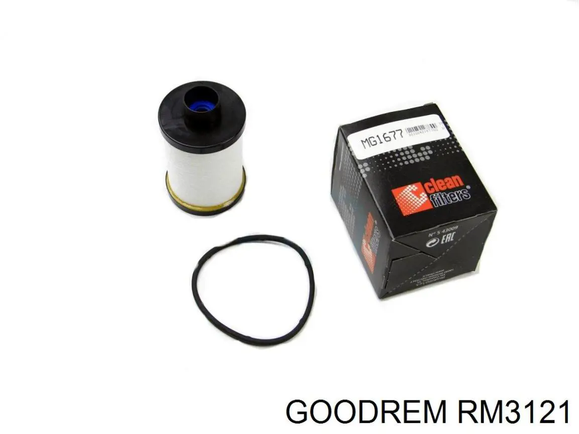 Диск гальмівний передній Goodrem RM3121
