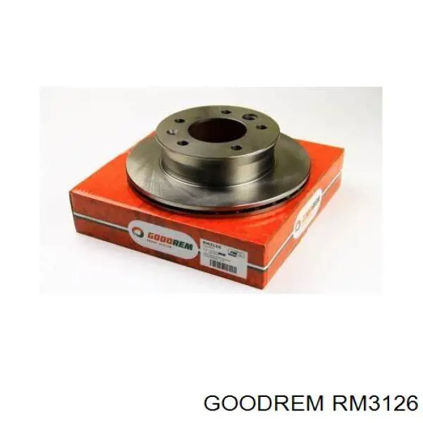 Диск переднього гальма Goodrem RM3126 ціна, від 29.99 USD
