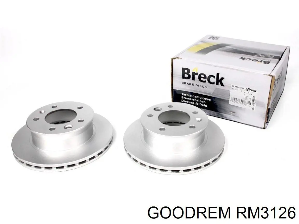 RM3126 Goodrem Гальмо дискове переднє