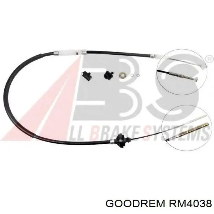 Трос зчеплення Goodrem RM4038 ціна, від 14.98 USD