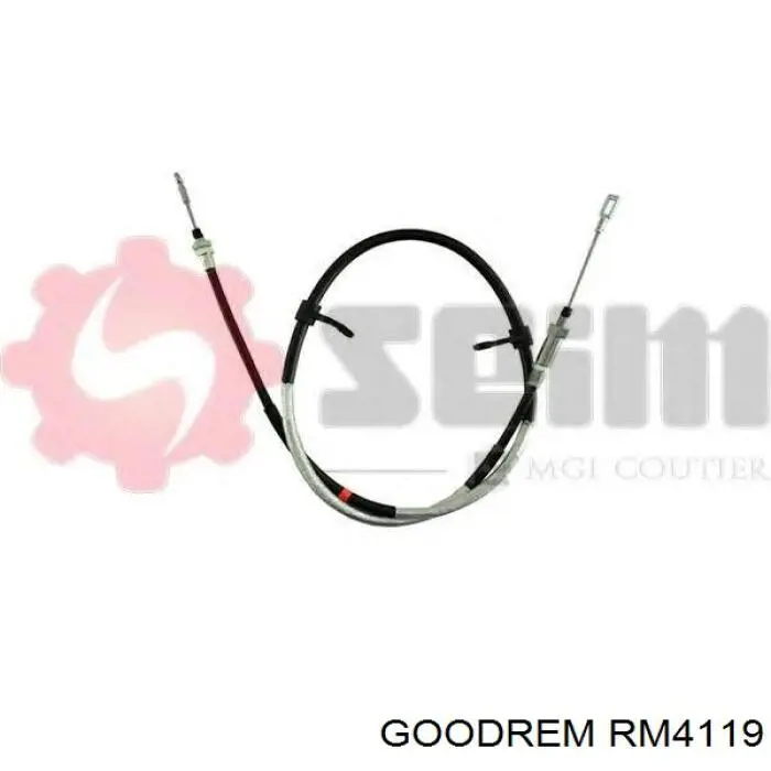 RM4119 Goodrem трос ручного гальма передній