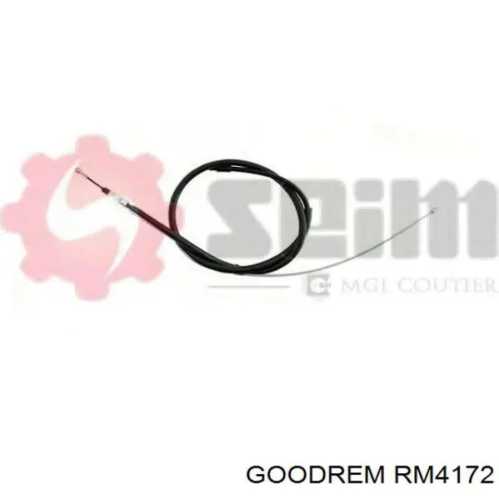 Трос ручного гальма задній, правий/лівий Goodrem RM4172 ціна, від 8.39 USD