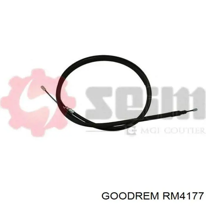 Трос ручного гальма задній, правий/лівий Goodrem RM4177 ціна, від 8.93 USD