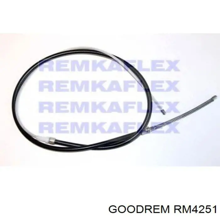 Трос ручного гальма задній, правий/лівий Goodrem RM4251 ціна, від 6.86 USD