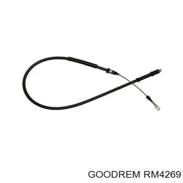 RM4269 Goodrem трос ручного гальма задній, правий/лівий
