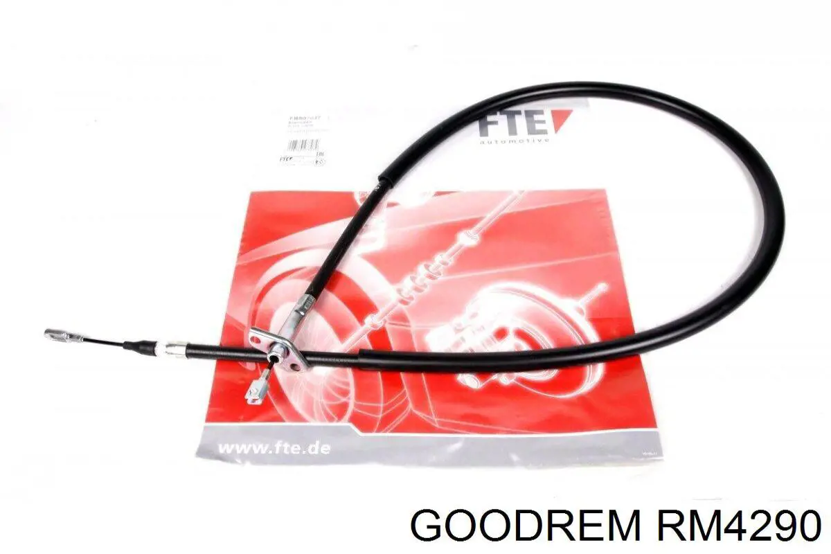 Трос ручного гальма задній, правий/лівий Goodrem RM4290 ціна, від 11.27 USD