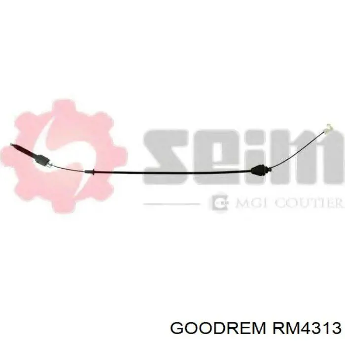 RM4313 Goodrem Трос газу (акселератора)