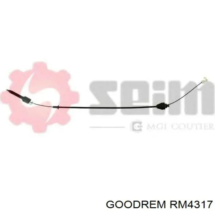 RM4317 Goodrem трос газу