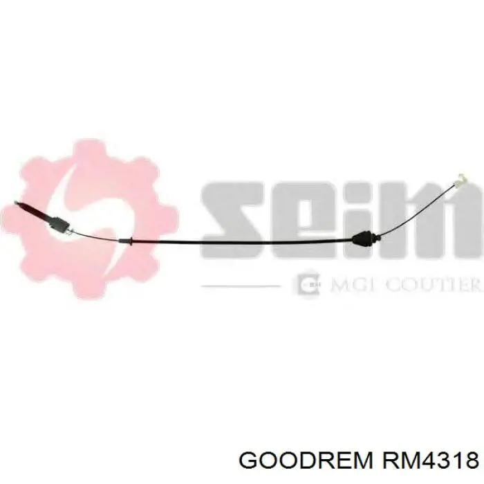 RM4318 Goodrem трос газу