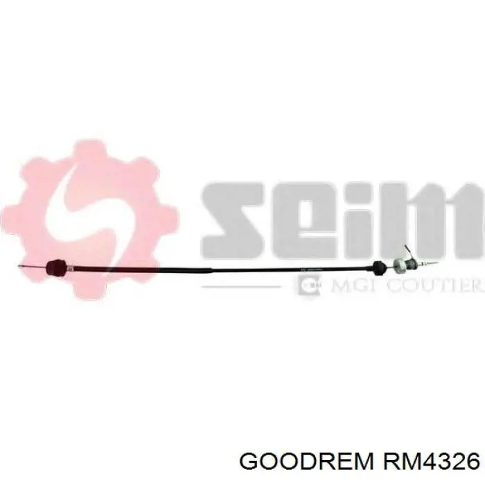 Трос зчеплення Goodrem RM4326 ціна, від 22.35 USD
