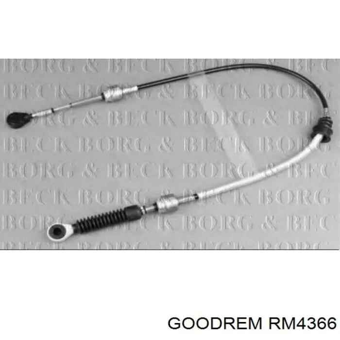 RM4366 Goodrem Трос перемикання передач, вибору передачі