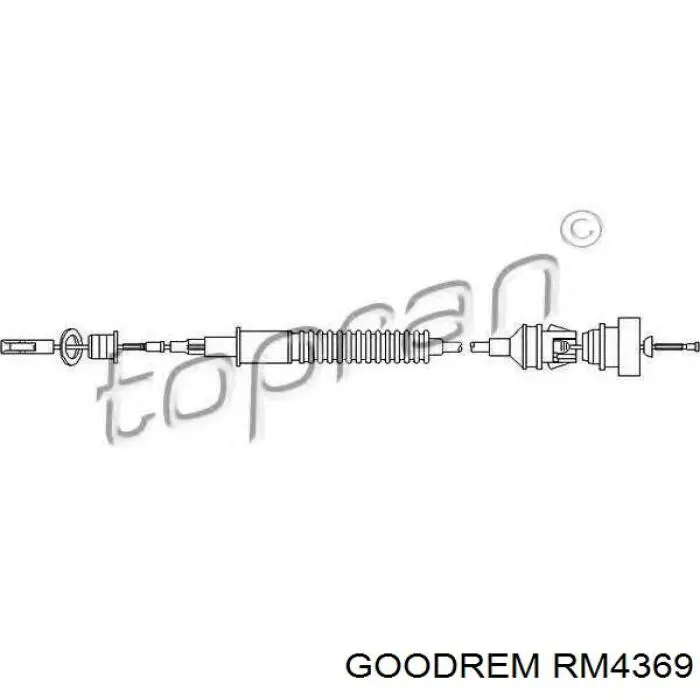 Купити RM4369 Goodrem Трос зчеплення