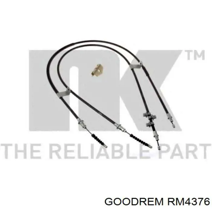 Купити RM4376 Goodrem Трос ручного гальма, проміжний