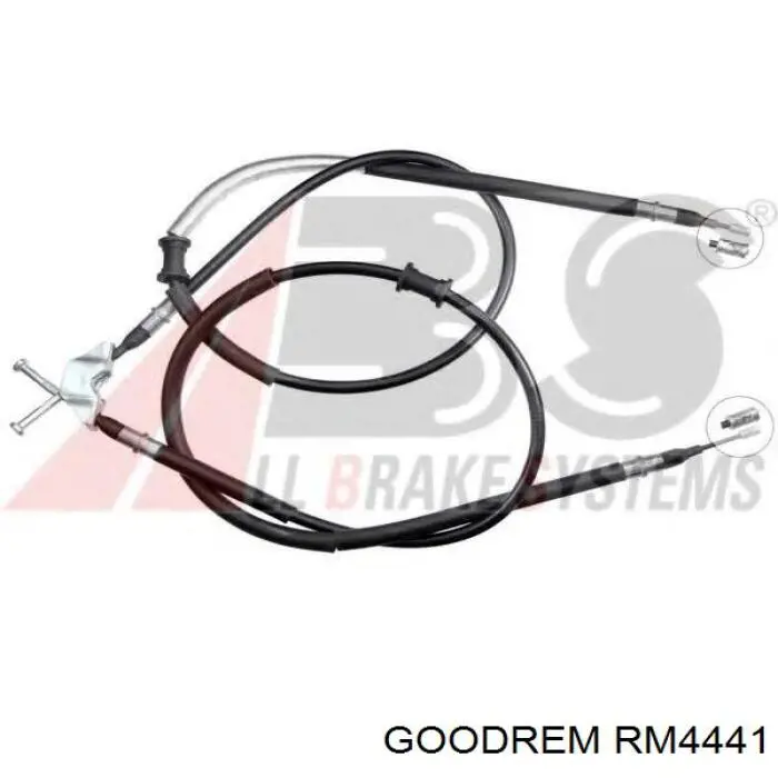 RM4441 Goodrem трос ручного гальма задній, правий/лівий