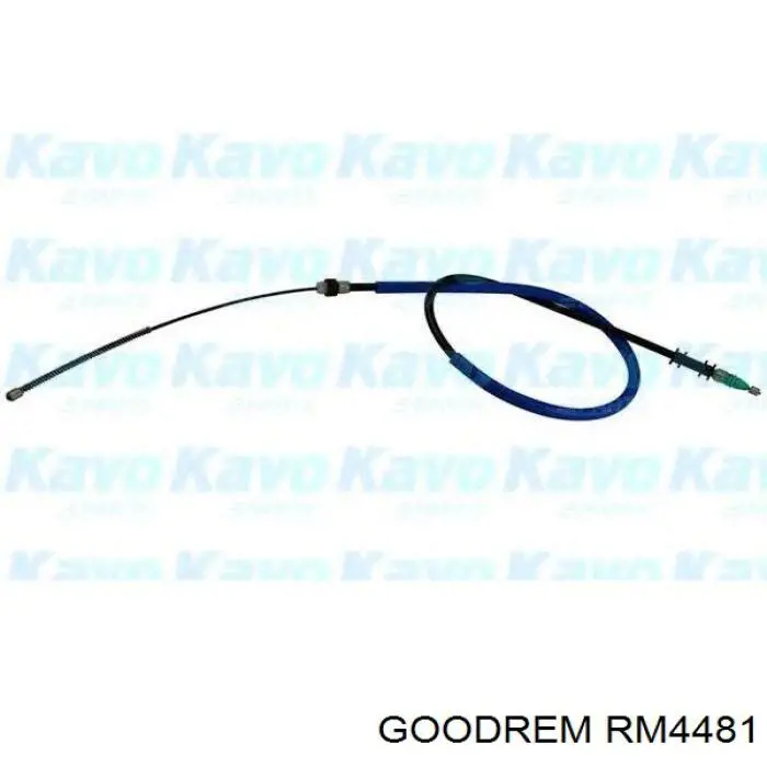 Трос стоянкового гальма задній правий Goodrem RM4481 ціна, від 8.61 USD