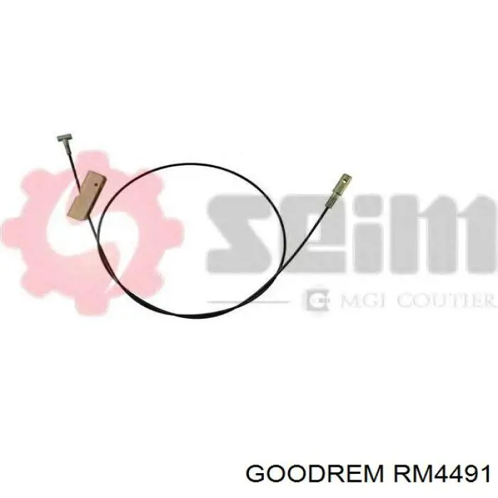 Трос ручного гальма, проміжний Goodrem RM4491 ціна, від 5.07 USD
