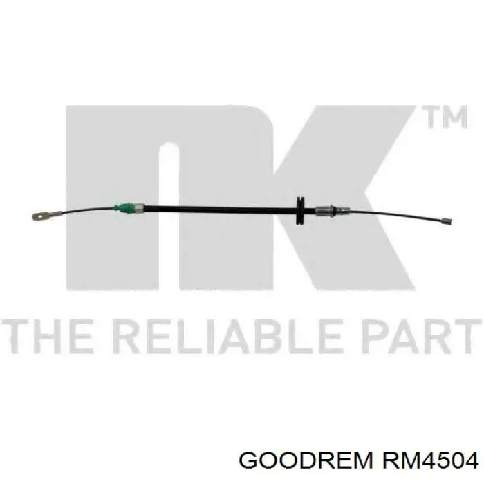 Трос ручного гальма, проміжний RM4504 Goodrem