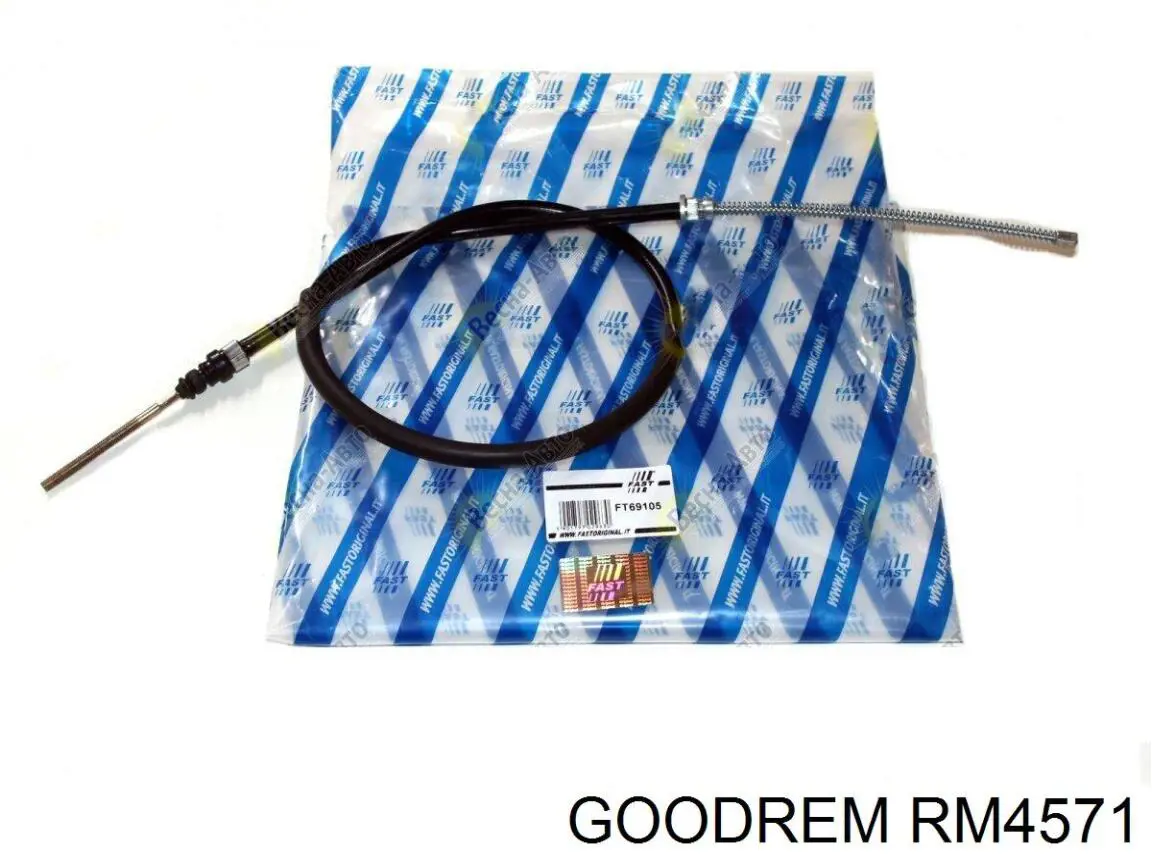 RM4571 Goodrem трос ручного гальма задній, правий