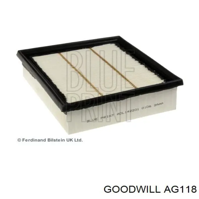 AG118 Goodwill фільтр повітряний
