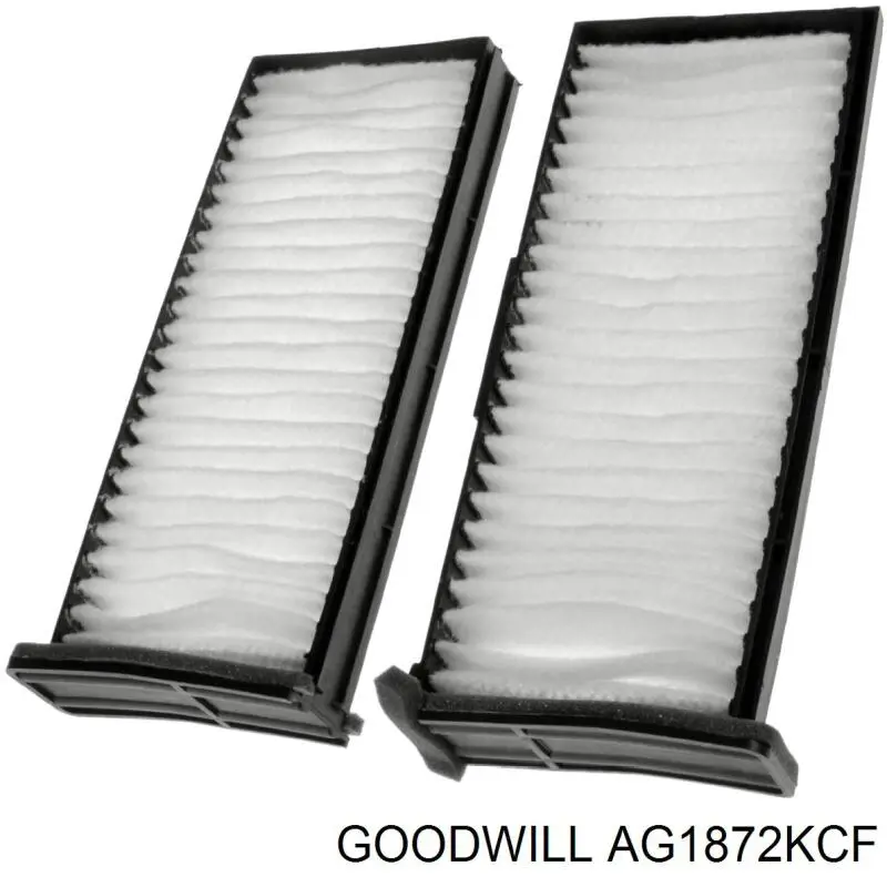Фільтр повітряний обігрівача Goodwill AG1872KCF ціна, від 6.33 USD