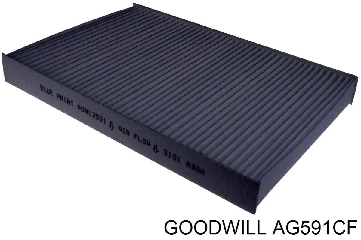 Купити AG591CF Goodwill Фільтр салону вугільний