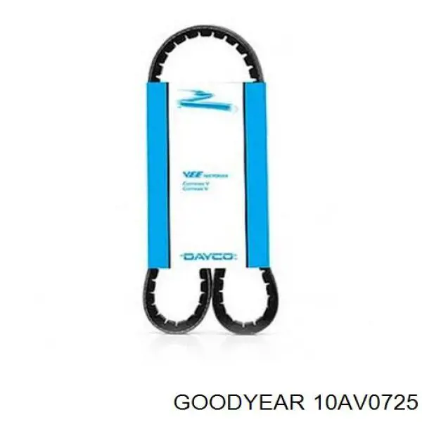 Клиновий ремінь Goodyear 10AV0725 ціна, від 3.15 USD