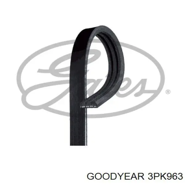 Ремінь генератора 3PK963 Goodyear