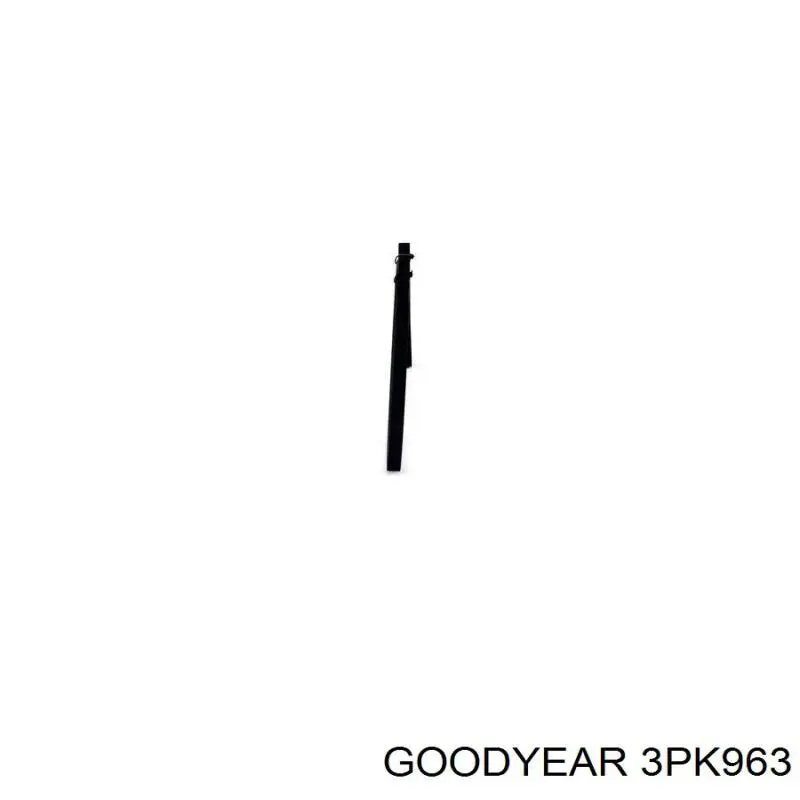 Клиновий ремінь Goodyear 3PK963 ціна, від 5.06 USD