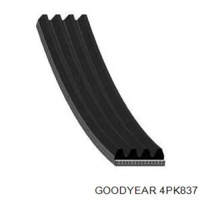 Клиновий ремінь Goodyear 4PK837 ціна, від 6.60 USD