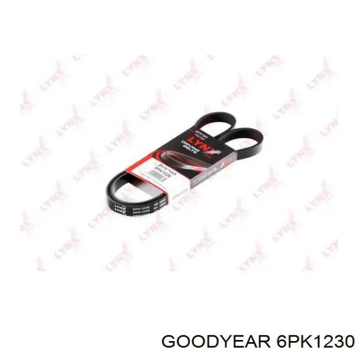 Купити 6PK1230 Goodyear Ремінь генератора