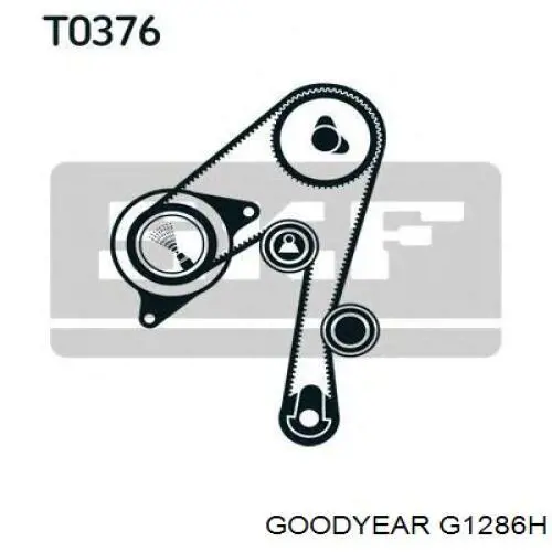 G1286H Goodyear ремінь грм