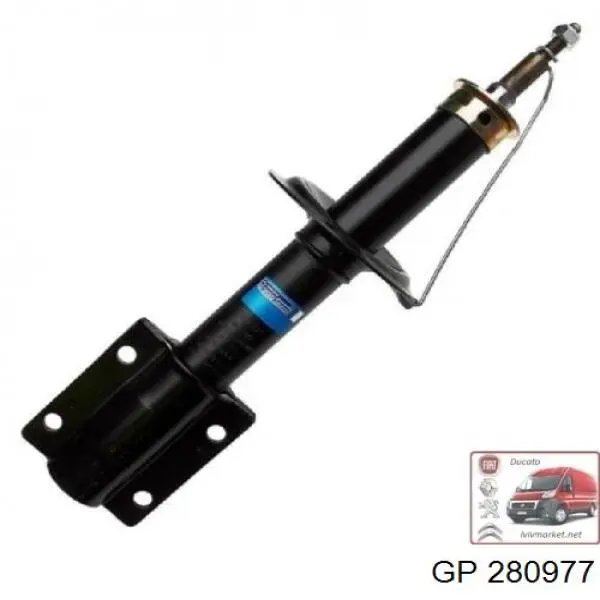 Стойка амортизатора передняя GP 280977 ціна, від 72.24 USD