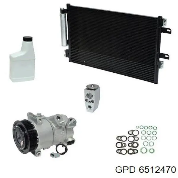 Купити 6512470 GPD Компресор кліматичної установки